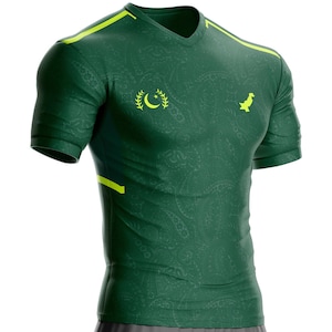 Customizable with your name on the back - Pakistan football jersey PK-124 for supporters
