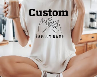 Custom Family Shirt, Family Group Shirt, Personalized, Custom T-shirt , Group T-shirt, Parties, Holidays, Family Vacation T-shirt