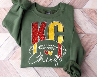 Kansas City Chiefs Shirt, Unisex Football Tee, KC Fan Gift