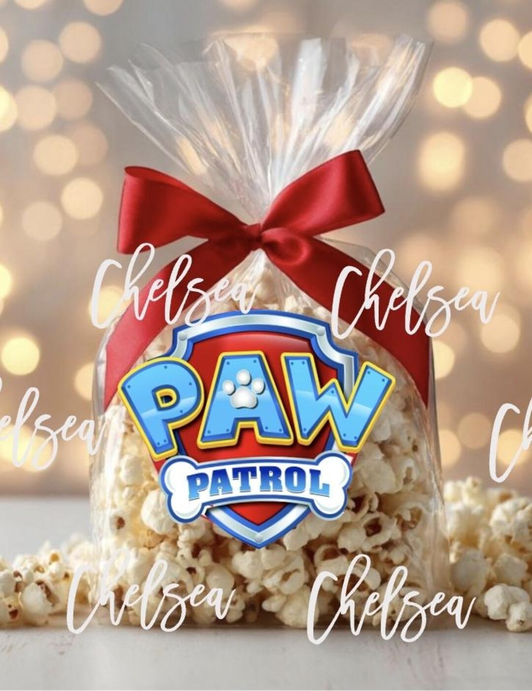 Rubble Label PAW Patrol Dessert Labels Inspired Party Favors Playdohs, Unisex Party ...