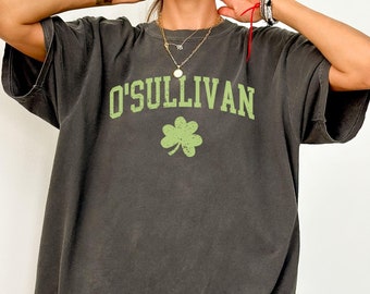 Custom St. Patrick's Day Family Matching Shirts Comfort Colors®, Personalized Last Name St Patricks Day Shirt, Irish Drinking Shirt