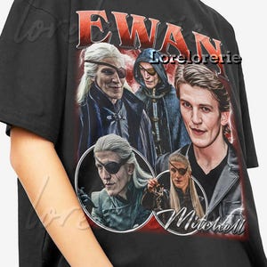 Begrenztes Ewan Mitchell Shirt, Rundhals-Shirt, Sweatshirt, Jugend-Shirt, Hoodie, Crop-T-Shirt, Frauen Racerback Vintage Unisex-Sweatshirt