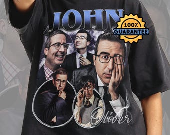 John Oliver Graphic Tee, Unisex Crewneck Sweatshirt