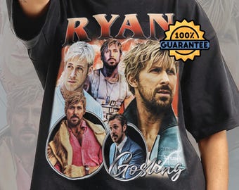 Ryan Gosling t-shirt, Unisex t-shirt style, Vintage Unisex Sweatshirt