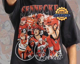 Beckett Sennecke shirt, Sennecke shirt Vintage Style T-shirt, Unisex Hockey Sweatshirt