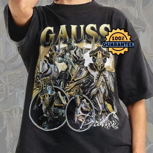 T-shirt Gauss Prime Warframe, T-shirt unisexe à col rond