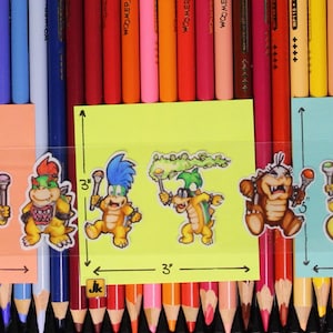 Koopaling Stickers / Decals