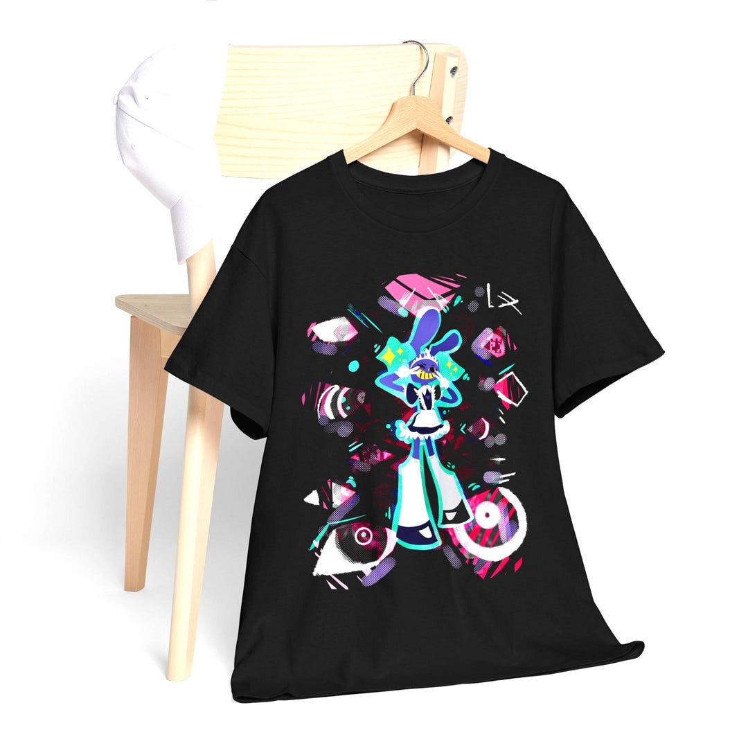 Jax Abstraction T-shirt, the Amazing Digital Circus Graphic Tee