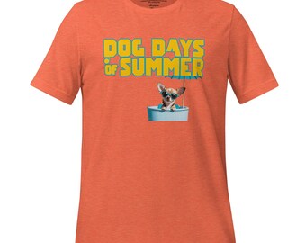 ChiChi-shirt theekopje – Dog Days of Summer T-shirt voor kleine diva&#39;s, zonaanbidders en brutale ouders