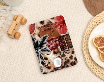 Flower Leopard Kindle Cover,Kindle PaperWhite 12/11/10,Kindle 8/Colorsoft(2024),All New Kindle Paperwhite Case,Personalized Gift for Her