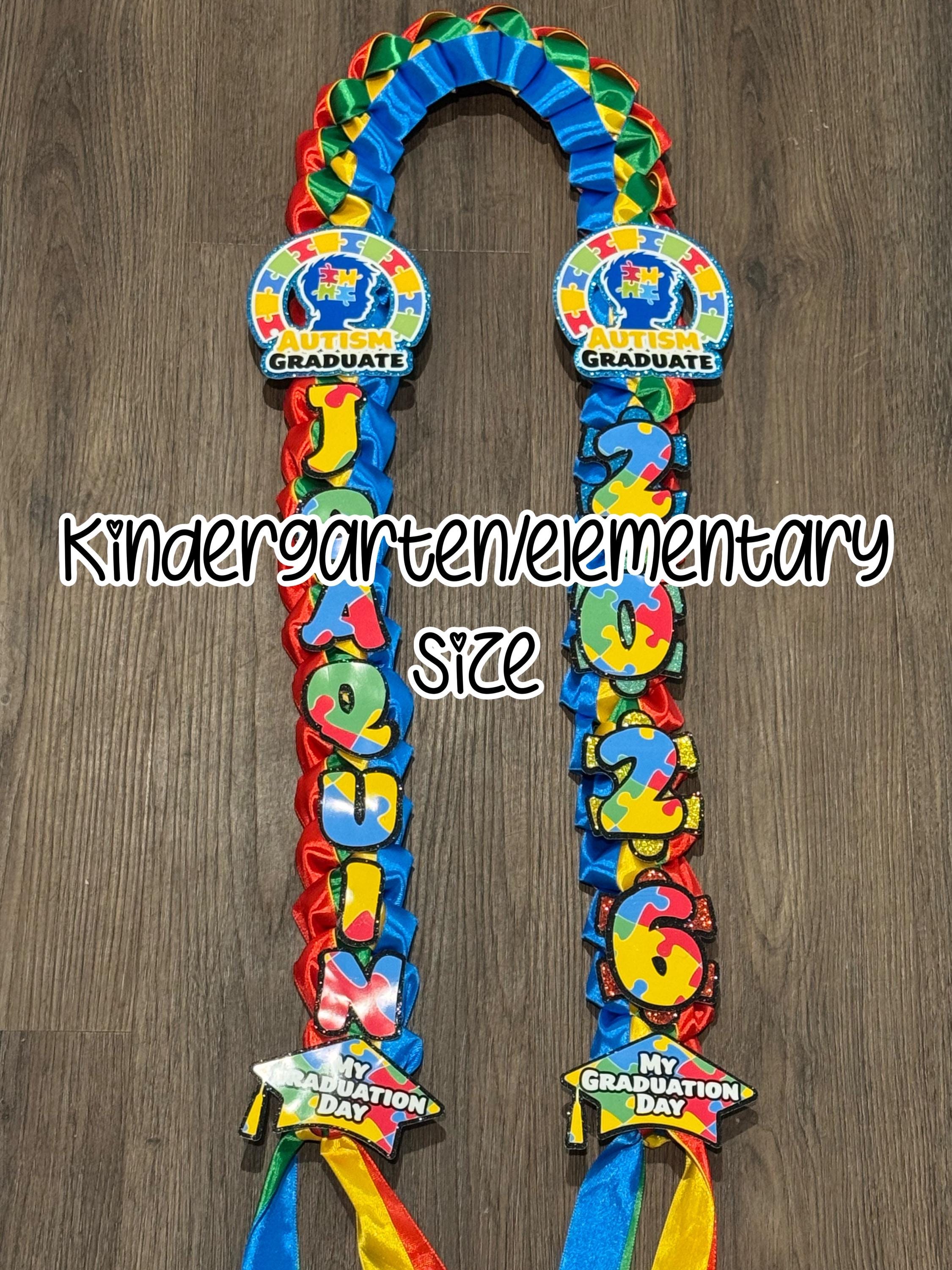 Autism Graduation Designs Autism Neurodivergent Graduation Lei Personalized - Etsy