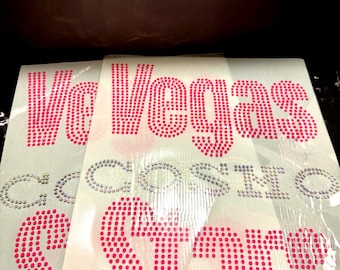 Custom Full Rhinestone Heat Transfer