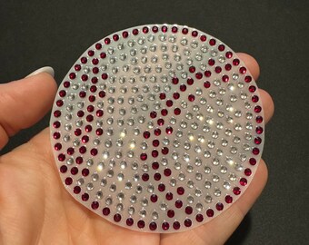 Baseball Rhinestone Decal