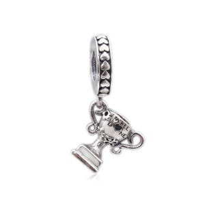pandora achievement trophy hanging charm