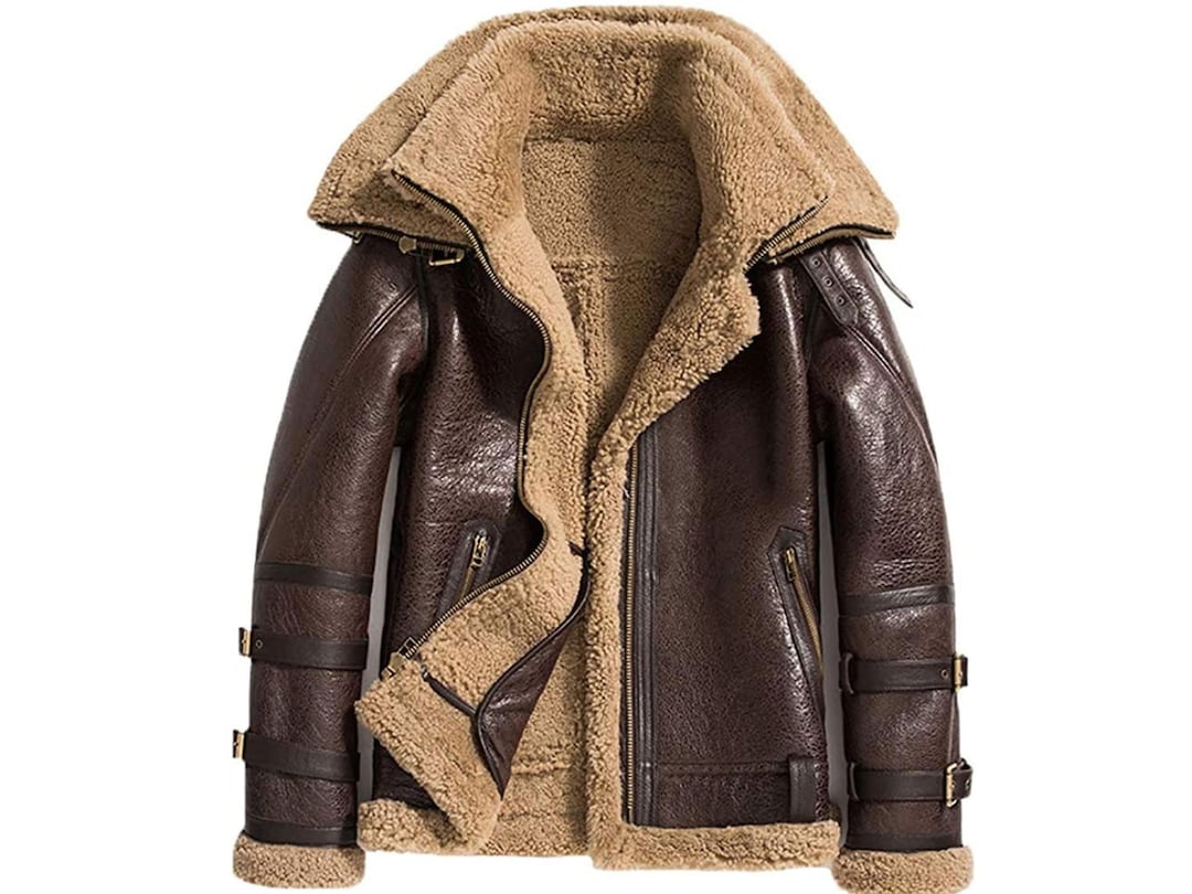 Jacket Biker Lederjacke Lederjacke Mit Schaffell Damen Noble House