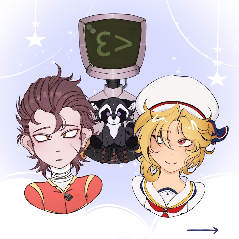 Comfort character art! (sfw) with additions! [CHIBI PRICE] image 3