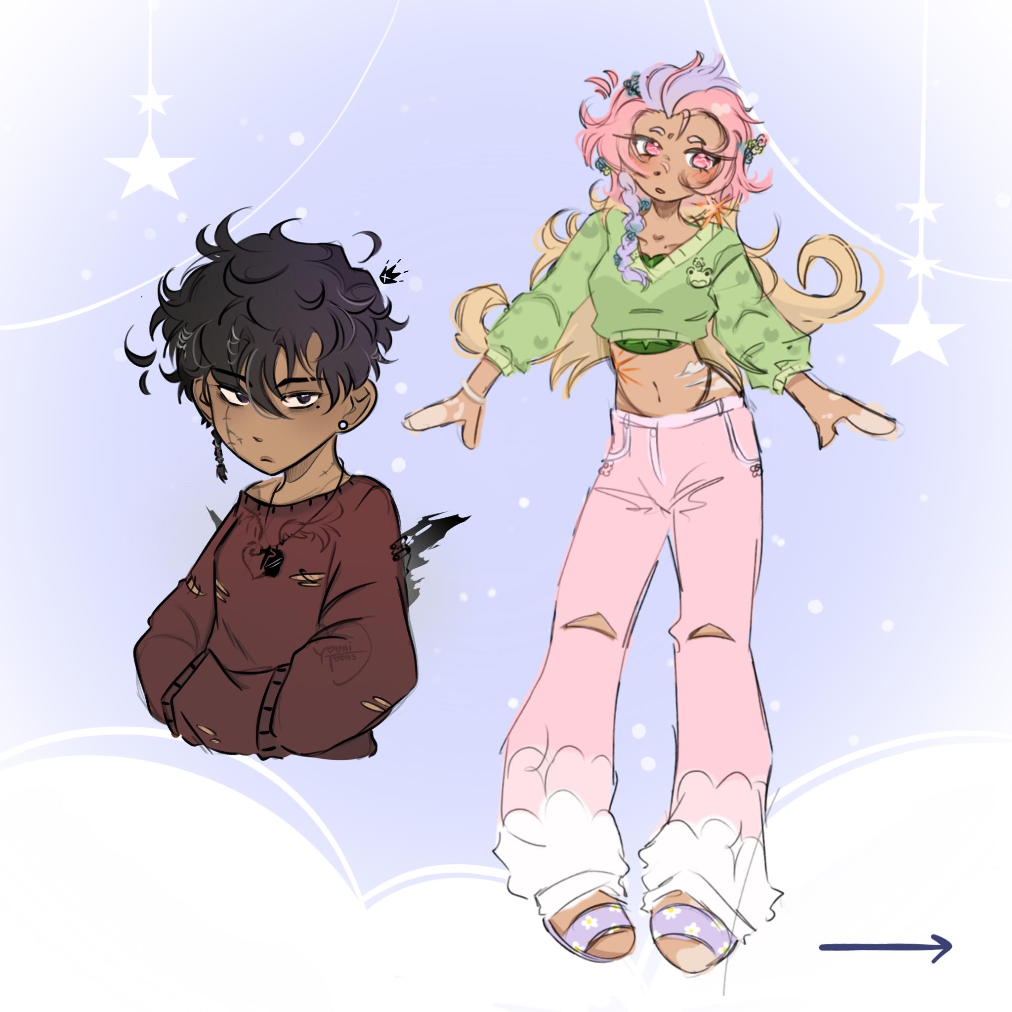 Comfort Character Art! (sfw) With Additions! [COLORED SKETCH PRICE] - Etsy