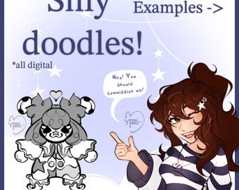 Silly doodles art! (Sfw)