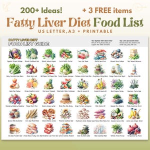 Fatty Liver Food List, Fatty Liver Food Chart, Fatty Liver Diet Food Guide, Fatty Liver Diet Meals, Fatty Liver Grocery Food List