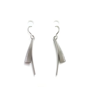 Titanium earrings. No risk of allergies! Available in several colors.