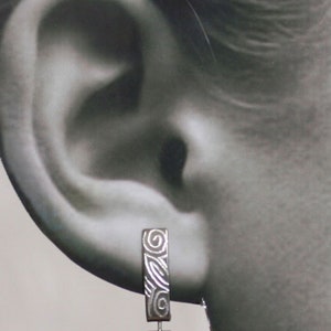 Boucles d'oreille en Titane. Aucun risque d'allergie Disponible en plusieurs couleurs image 8