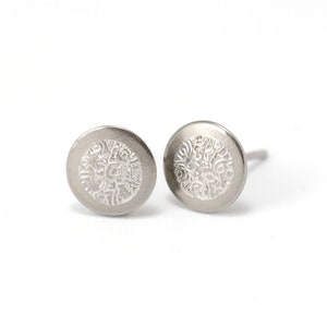Titanium earrings, 5 colours, allergy free!