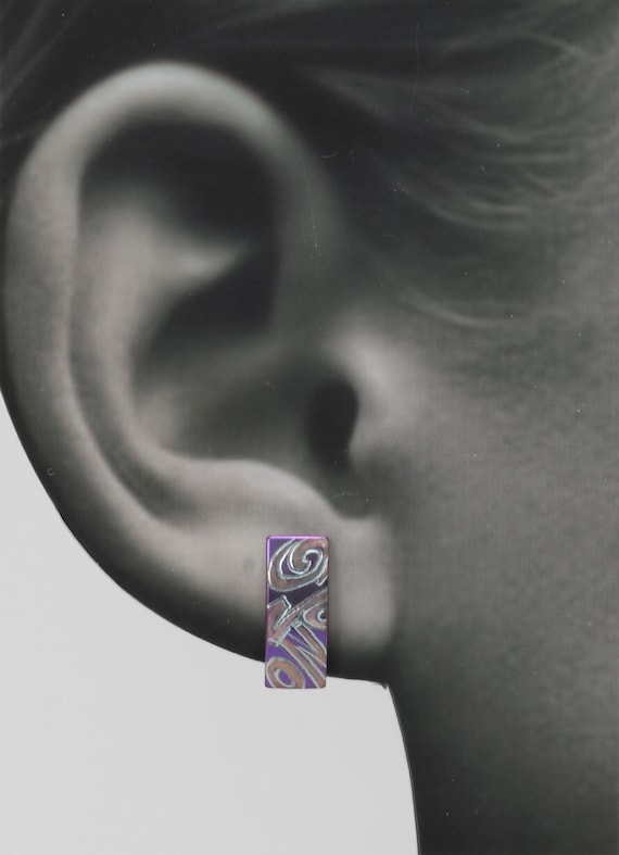Titanium allergy earrings new arrivals