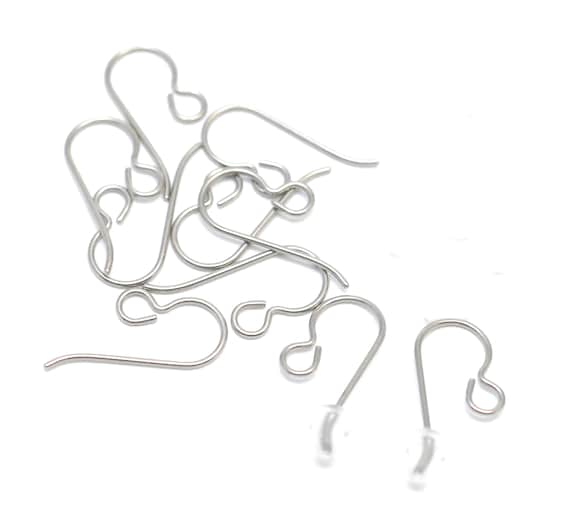 ganchos de pendientes titanio sin de alergia - Etsy España