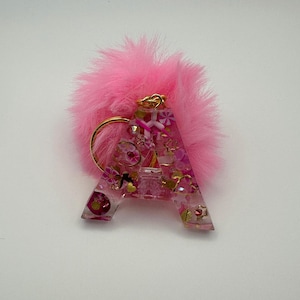 Personalised Keyring | Customised Initial Keychain | Letter Keychain | Handmade to Order