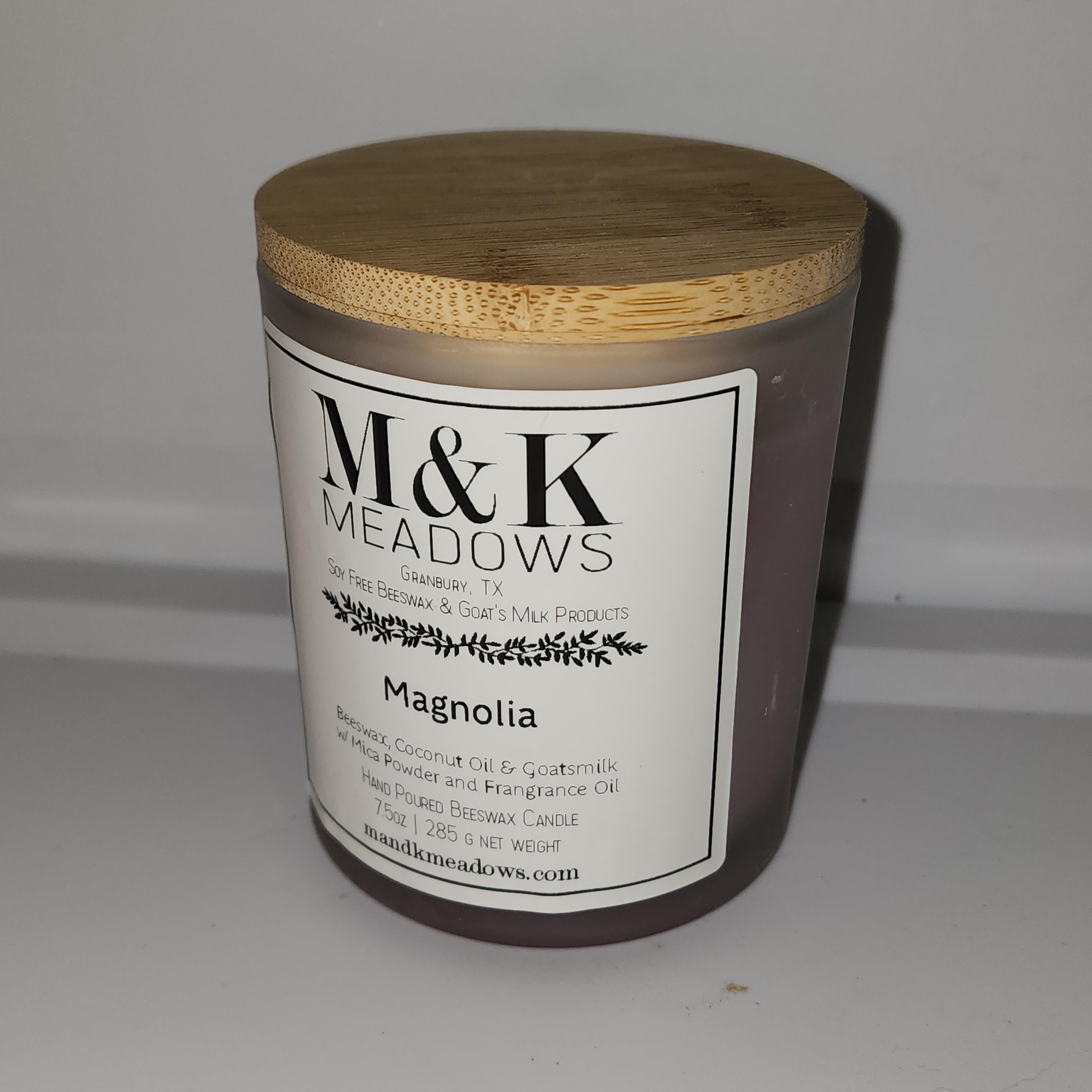 Magnolia Beeswax Goatsmilk Candle