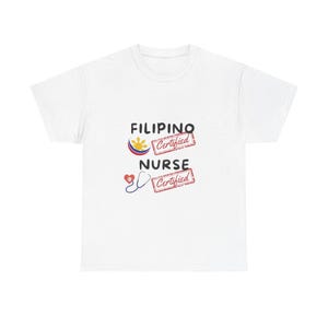 Filipino Nurse Custom Nurse T-Shirt, Personalized T-Shirt, Nurse T-Shirt, Nurse Life Hoodie, Nurse Sweatshirt, Custom Nurse Gift