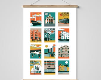 Bristol music venues print