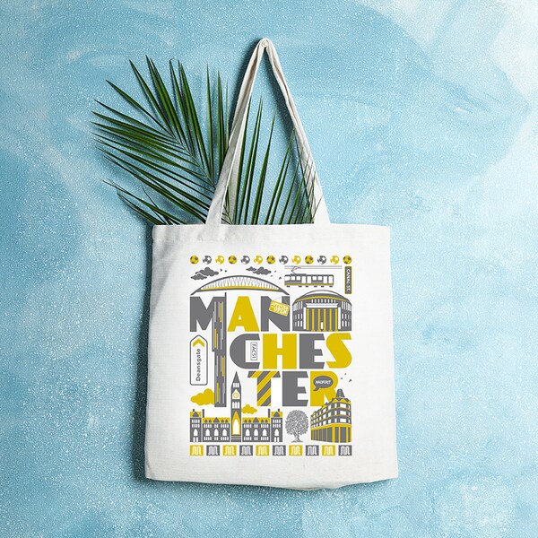 Manchester cotton tote bag