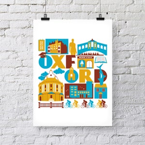 Oxford Engeland typografische afdrukken