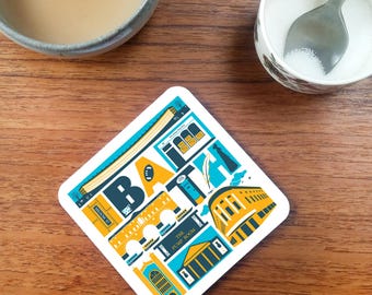 Bath City Coaster