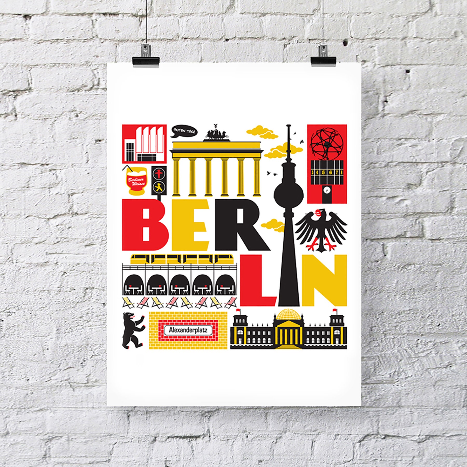 Berlin Print Etsy