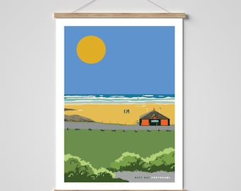 Rest Bay, Porthcawl, South Wales print