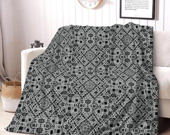 Colección FarsPerci de MIENchic, manta polar de 152 x 203 cm