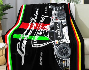 MIENchic Le Mans Lamborghini Murciélago R-SV GT1, manta polar de 60 x 80 pulgadas