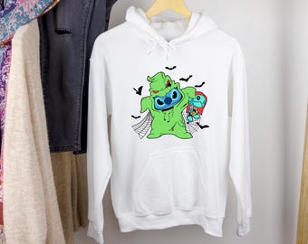Stitch Hoodie Halloween, Stitch Sweatshirt, Disney Stitch Shirt, Lilo und Stitch Hoodie, Disney Familien Reise Sweatshirt, Stitch Shirt
