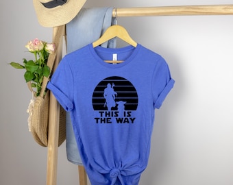 This Is The Way Shirt, Disney Family and couple Sweatshirt, Disney matching Hoodie, disney mandalorian and star wars, Mandalorian shirt