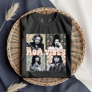Maglietta con atmosfera da mamma anni &#39;90, felpa divertente con vita da mamma, felpa con cappuccio alla moda e divertente per mamma, magliette retrò per la mamma, regalo per la festa della mamma, maglietta con regali fantastici per la mamma