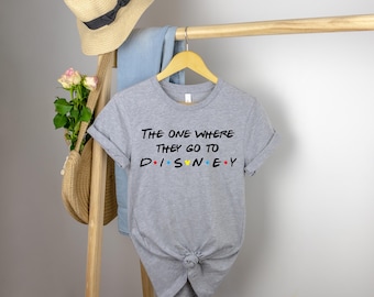 The One Where They Go To Disney Shirt, Mickey and Friends T-Shirt, Disneyworld Trip Sweatshirt, Family Matching Tee, First Disney Trip Gift