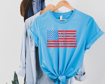 Chemise drapeau Disney USA, sweat drapeau Mickey Amérique, chemise 4 juillet, pull drapeau USA, sweat à capuche Mickey 4 juillet, pull 4 juillet