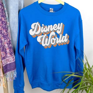 Disney World Hoodie, Disney World Retro Sweatshirt, Mickey Tee, Disney Epcot Shirt, Disney Shirt, Disney Vacation Sweatshirt, Disney Sweater