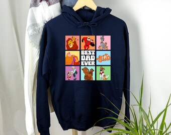 Disney shirt beste vader ooit, T-shirt vader vakantiereis, T-shirt beste vader ooit, vaderdagshirt bijpassende T-shirt beste vader, cadeau voor mannen