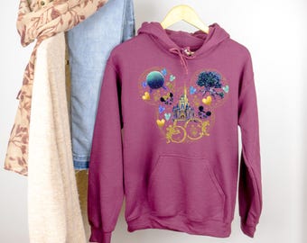 Disney 50th Anniversary Celebration Shirt, Disney Vacation Tee, Disney World 50th Anniversary Sweatshirt, Disney World Hoodie