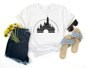 Walt Disney Castle-hoodie, Disney-shirt, Disney Castle-sweater, Disneyland-T-shirt, Disney Family-hoodie, Disney-sweater