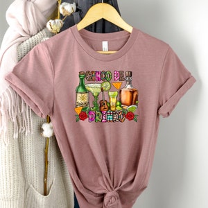 Cinco de Mayo-shirt, alcohol-T-shirt, sombrero-shirts, Cinco de Mayo-T-shirt, herendames Mexico Vacation-T-shirt, Senoritas-shirt, Fiesta-outfit
