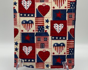 Handmade Cotton Composition Notebook Cover with Notebook